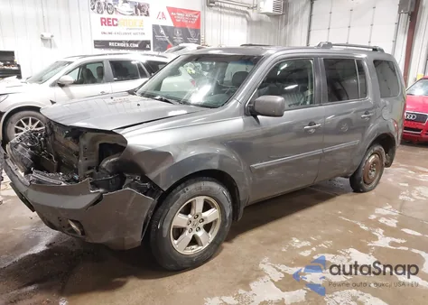 2011 Honda Pilot Ex-L из США, поврежденный, VIN 5FNYF4H54BB021687